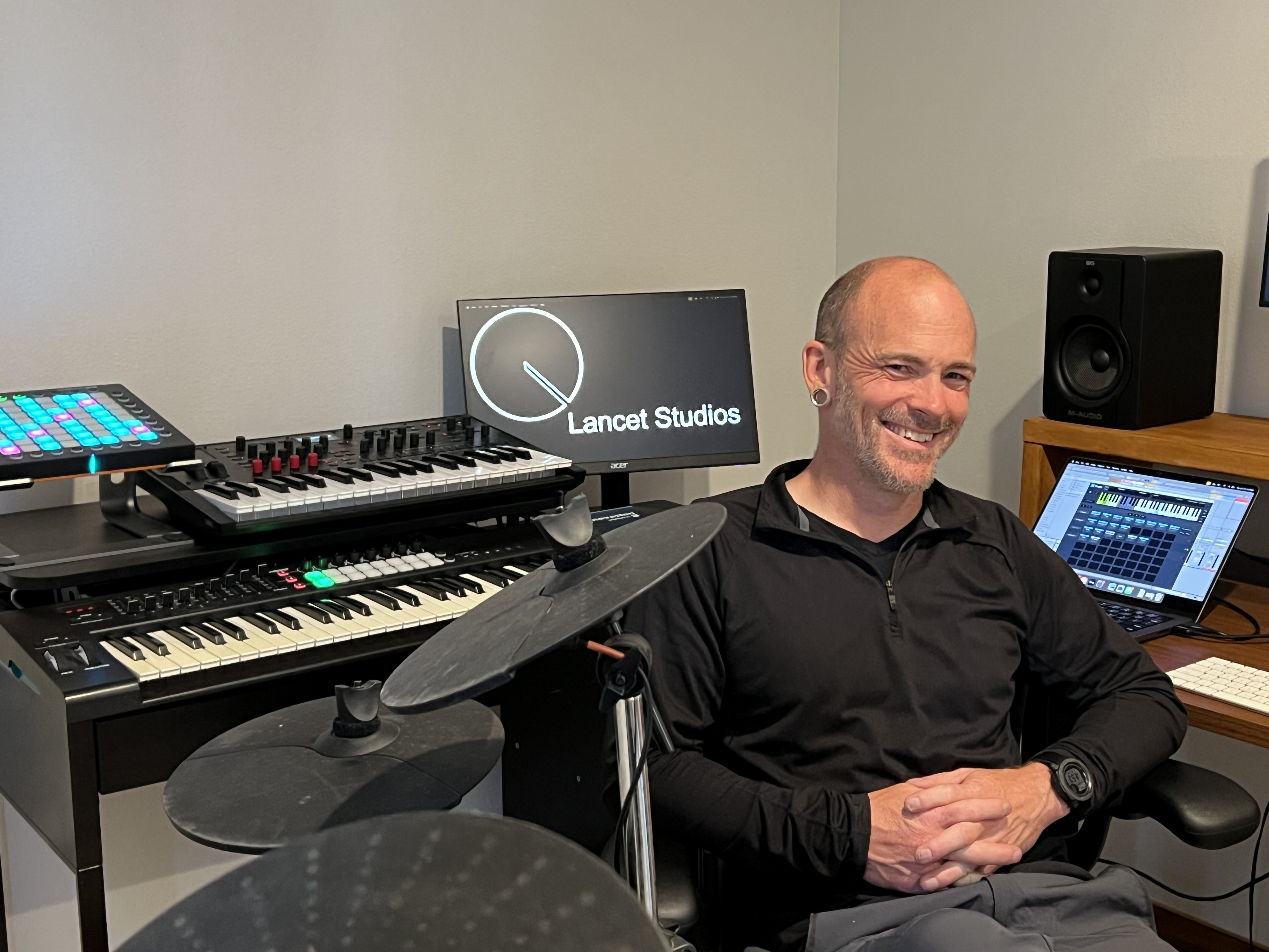 Real studio photo for Lancet Studios